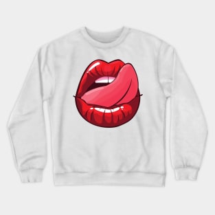 Pop art makeup Crewneck Sweatshirt